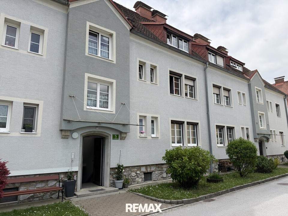 Gut geschnittene 3-Zimmer-Wohnung mit Stellplatz und Keller in Köflach