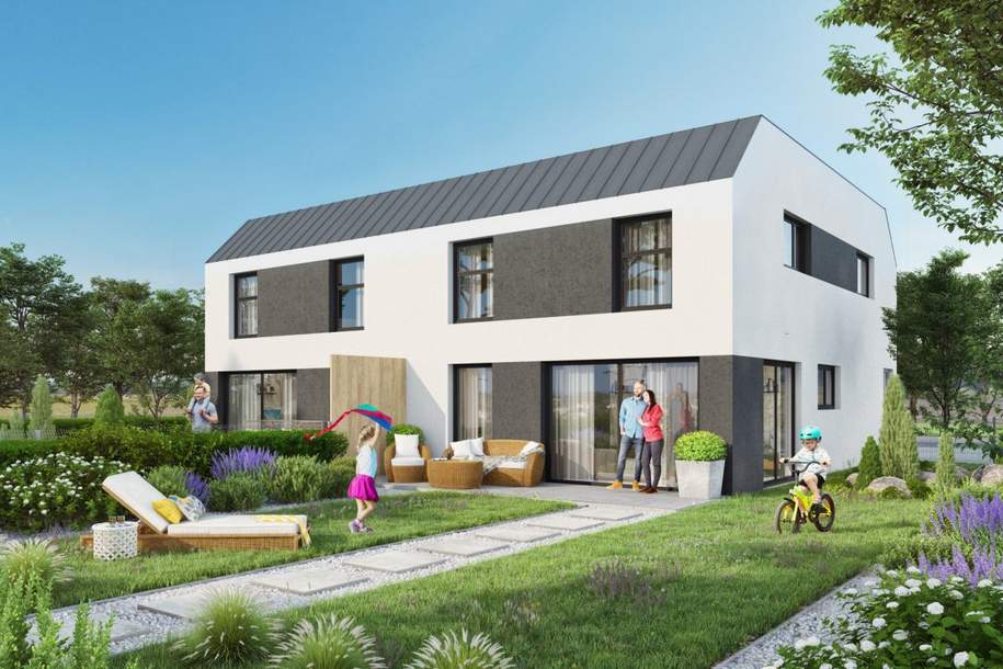 ++ LETZTE DOPPELHAUSHÄLFTE ++ Typ 112 in Guntramsdorf – Jetzt sichern!, Haus-kauf, 424.116,€, 2514 Baden