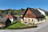 Besichtigungstag 7. Mai, nur mit Voranmeldung möglich! - Kompaktes Haus mit Garten im Kulturdorf Reinsberg, Bezirk Scheibbs