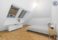 Ein Nest zum Verlieben – Wunderschöne 3-Zimmer-Dachgeschosswohnung mit sonniger Terrasse nahe U1 Kagraner Platz