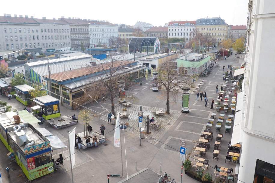 "4-Zimmer-Altbau mit Aussicht auf den beliebten Yppenplatz", Wohnung-kauf, 390.000,€, 1160 Wien 16., Ottakring