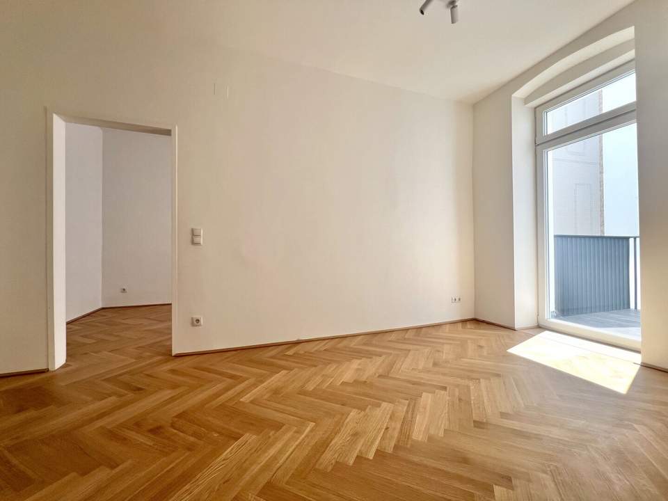Altbauwohnung mit Balkon nahe dem beliebten Wiener Prater