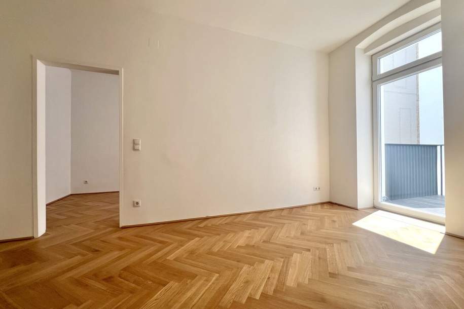 Altbauwohnung mit Balkon nahe dem beliebten Wiener Prater, Wohnung-kauf, 660.000,€, 1020 Wien 2., Leopoldstadt
