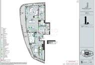 TOP-möbliertes Apartment mit Rundumblick &amp; Goodies (Gym, Pool, Spa, Lounges, Doorman): Neubau-Erstbezug Neue Donau