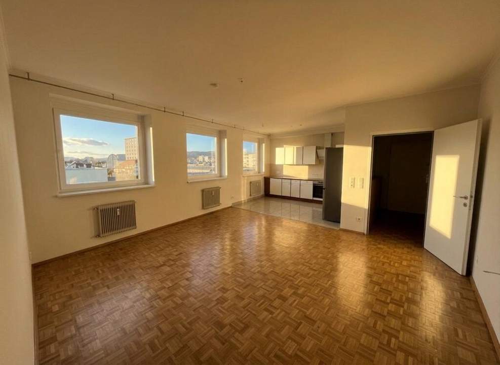 Modernisierte 3-Zimmer-Mietwohnung mit Panoramablick bis zu den Karawanken