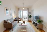 Genießen Sie das urbane Grazer Stadtleben! - Gut geschnittene 3-Zimmer-Wohnung mit Balkon im Brauquartier!