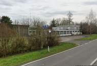 Gewerbeobjekt mit 1302 m2 Halle und 310 m2 Büro und 445 m2 Betriebswohnungen die auch als Büro genützt werden könnten