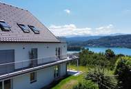 Moderne, Erstbezug-Gartenwohnung mit Traumblick auf den Wörthersee! Touristische Nutzung möglich!