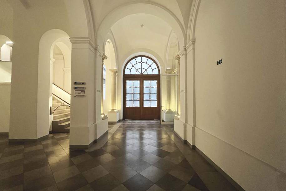 Unbefristet vermietete 3-Zimmer-Wohnung - exklusive Lage - Donaukanal und U-Bahn um´s Eck, Wohnung-kauf, 1.020.000,€, 1010 Wien 1., Innere Stadt