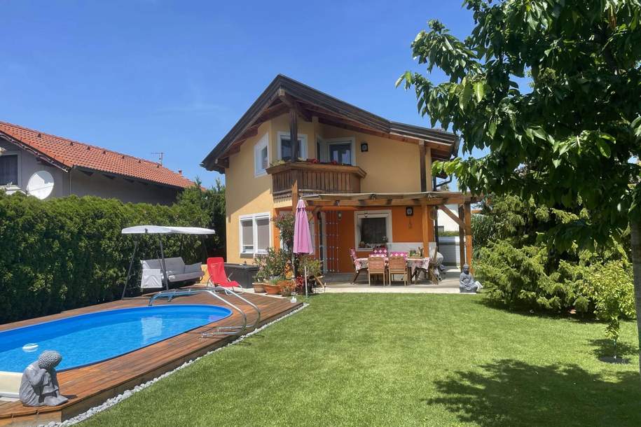 "Haus mit Pool - in Wien", Haus-kauf, 495.000,€, 1210 Wien 21., Floridsdorf