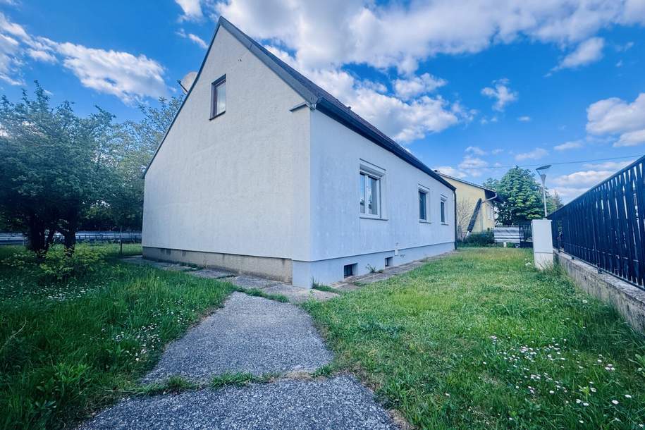 Top-Lage Deutsch-Wagram - EFH mit großem Grund, S-Bahn-Nähe & Potenzial für Doppelhausbau, Haus-kauf, 349.000,€, 2232 Gänserndorf