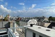 DACHGESCHOSS-Traum in Döbling: 3 Zimmer, sehr große Dachterrasse mit Ausblick, Balkon, 2 Loggien, Klimaanlage, Lift, Top-Ausstattung
