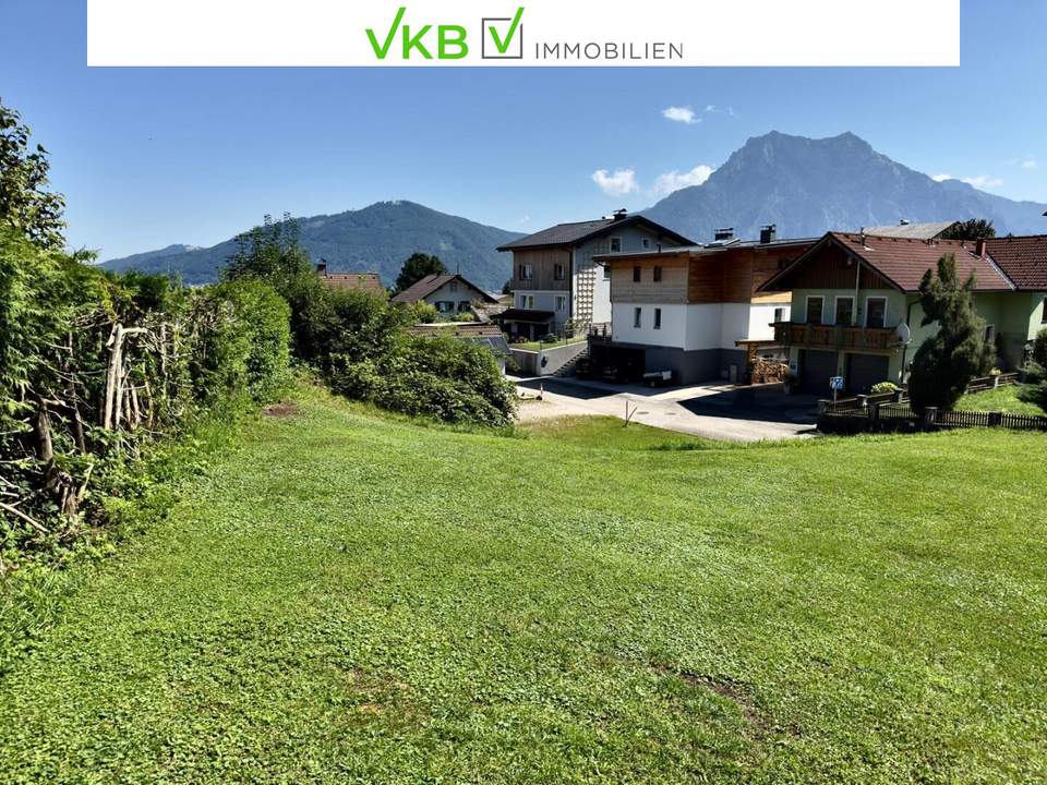 RARITÄT: GRUNDSTÜCK IN RUHELAGE MIT BERGPANORAMA-BLICK (ohne Bauzwang)