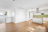 Penthouse Feeling in Gersthof mit zwei Sonnenterrassen, eigenem Park und einzigartiger Ruhelage