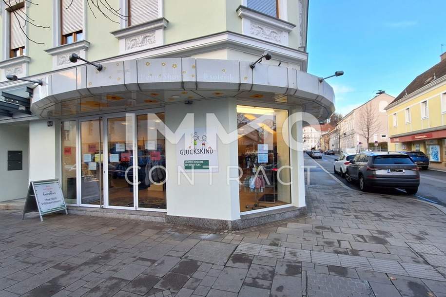Geschäftslokal mit 96 m² in sehr guter Lage, gute Frequenz, Gewerbeobjekt-miete, 1.391,57,€, 3300 Amstetten