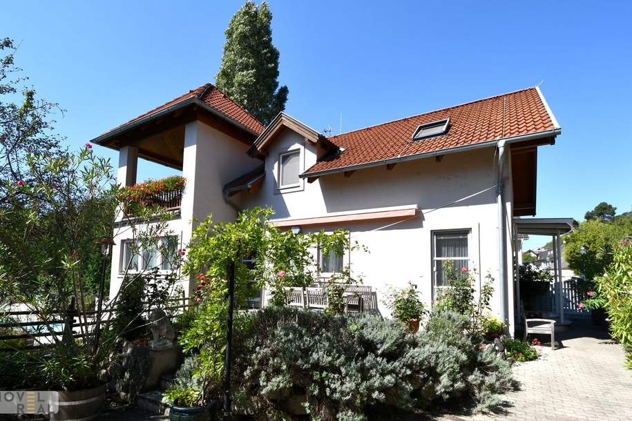 Gepflegte Villa in Langenzersdorf: 1.500 m² Grundstück, Pool, Garage mit 6 Stellplätzen, Haus-kauf, 2.495.000,€, 2103 Korneuburg