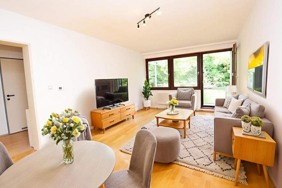 Großzügige 2-Zimmer-Wohnung mit Loggia in Grünruhelage, Wohnung-kauf, 280.000,€, 1140 Wien 14., Penzing