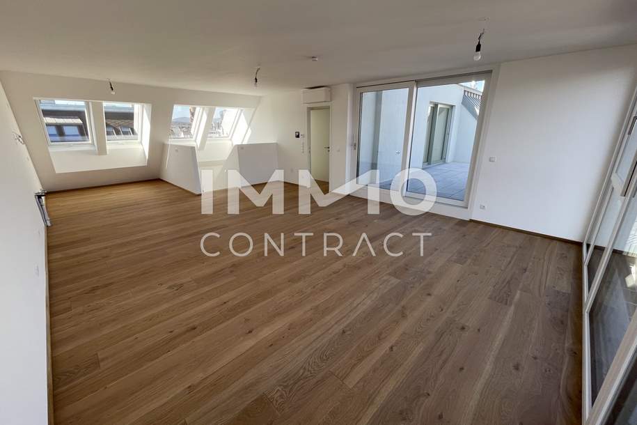 PROVISIONSFREI - Maisonette-Wohnung der Extraklasse! - 3-Zimmer-Dachgeschoss mit großzügiger Terrasse, Wohnung-kauf, 1.031.600,€, 1120 Wien 12., Meidling