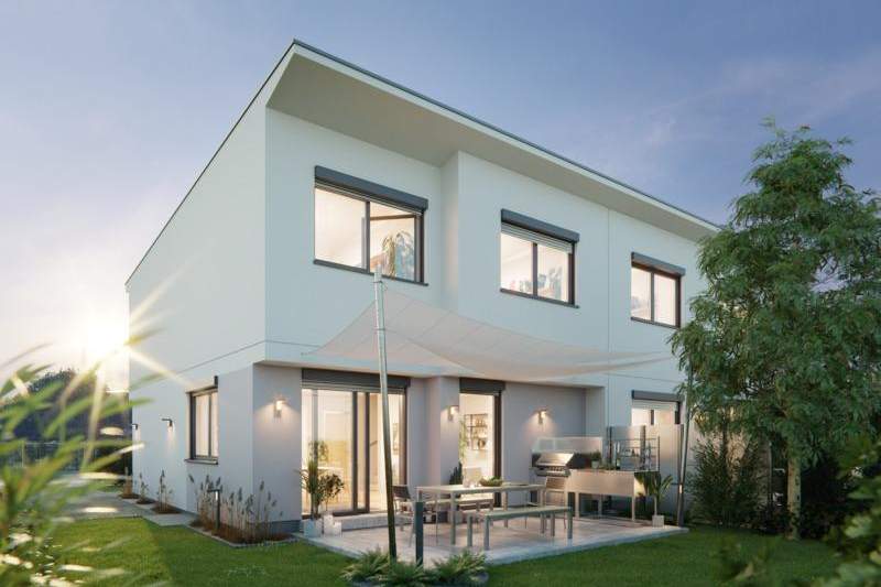 Erstbezug! Doppelhaushälfte am Stadtrand von Wien, Haus-kauf, 1.099.900,€, 1220 Wien 22., Donaustadt