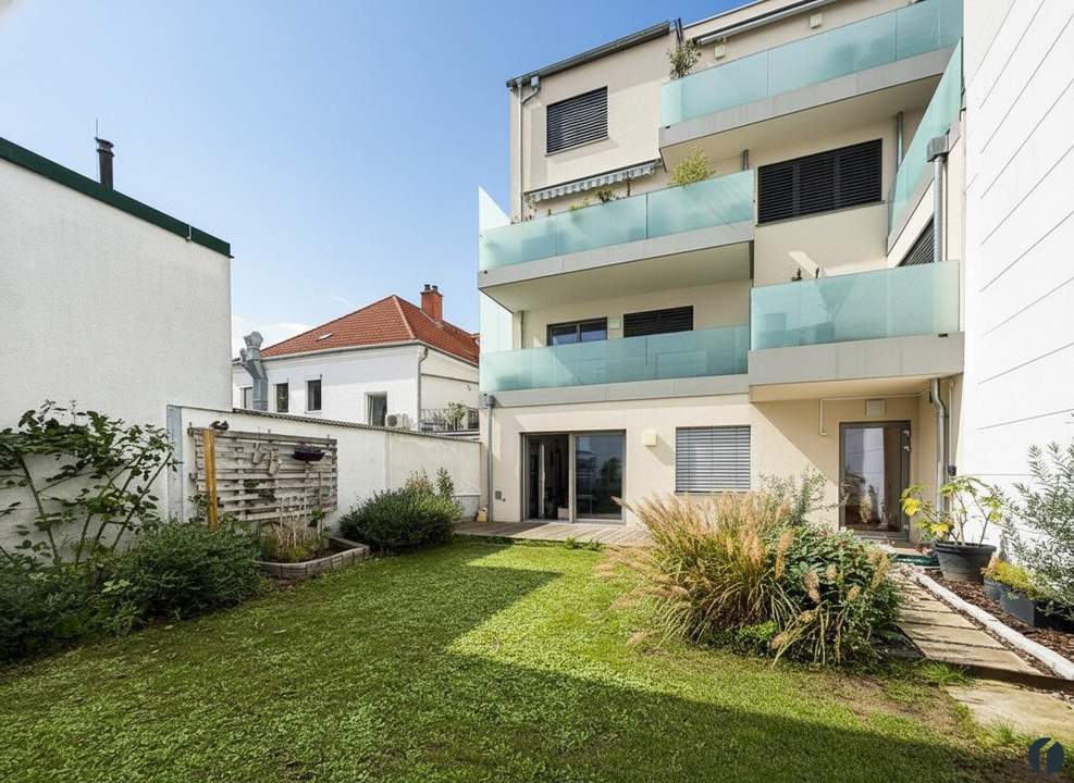 Klimatisierte 2-Zimmer-Wohnung mit Terrasse und Gemeinschaftsgarten im Herzen von Tulln