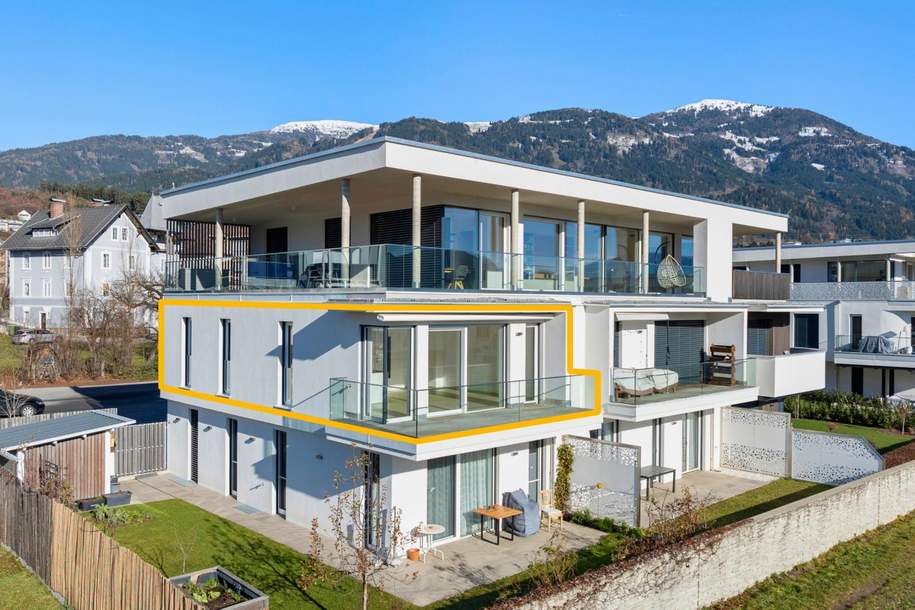 4 Zimmer Wohnung in den Seeresidenzen - Wohnen in Bestlage an der Promenade zum See, Wohnung-kauf, 677.000,€, 9871 Spittal an der Drau