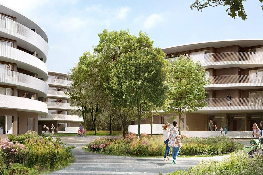 Erstbezug in Graz: Traumimmobilie mit Balkon, Loggia, Terrasse u.v.m., Wohnung-miete, 781,58,€, 8054 Graz(Stadt)