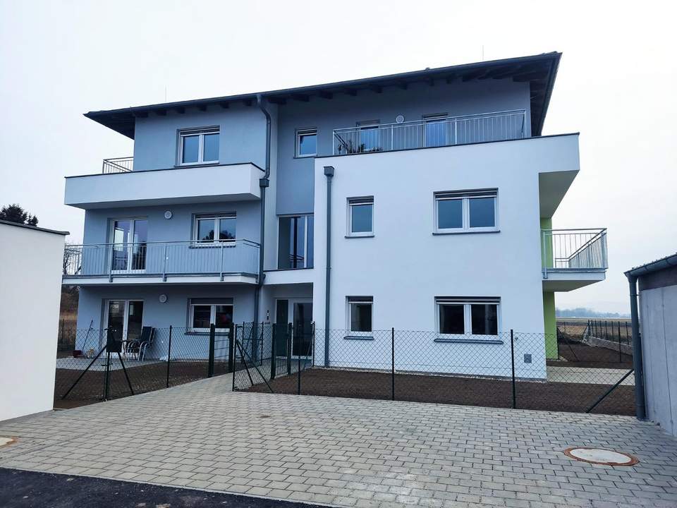 Kleine Gartenwohnung im Neubau in Langenlebarn