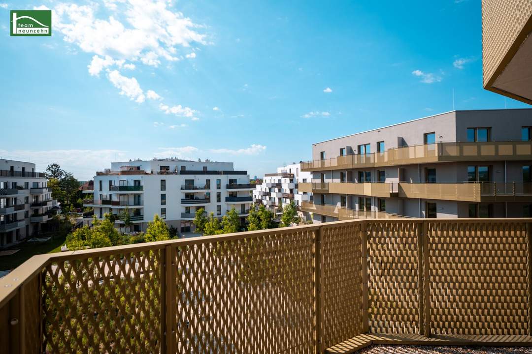 Begehrte 2.Zimmer-Wohnung in begehrter Ruhelage Nähe Stammersdorf und Marchfeldkanal - Provisionsfreier Erstbezug!
