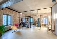 Loft mit Loggia in historischem Kornspeicher der Brotfabrik Wien!