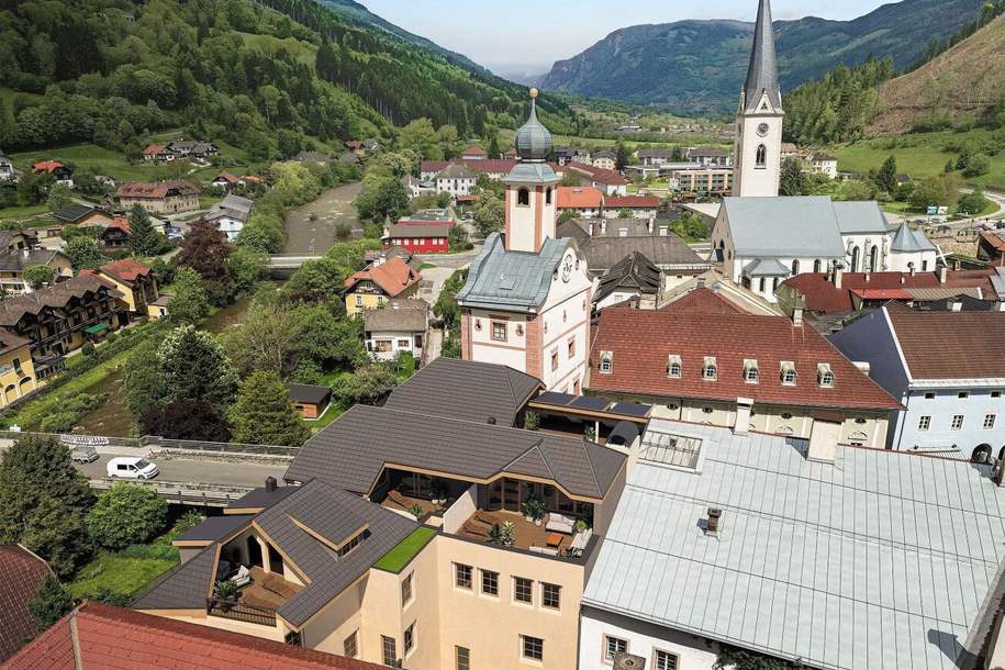 Modernes Wohnen trifft auf historisches Stadtturm-Haus. Ihr Lebens(t)raum in der Künstlerstadt Gmünd. PROVISIONSFREI FÜR DEN KÄUFER!!, Wohnung-kauf, 620.532,€, 9853 Spittal an der Drau