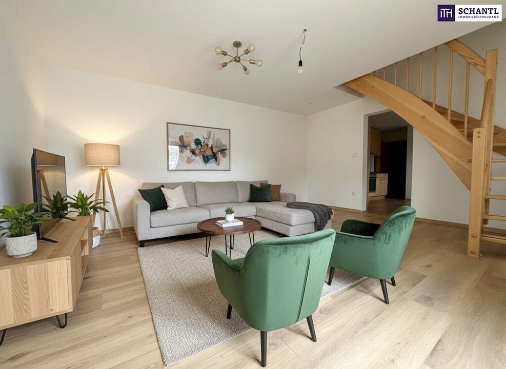 Maisonette-Highlight in Wildon mit viel Charme – toller abtrennbarer Garten und Carportstellplatz! Ab sofort verfügbar!
