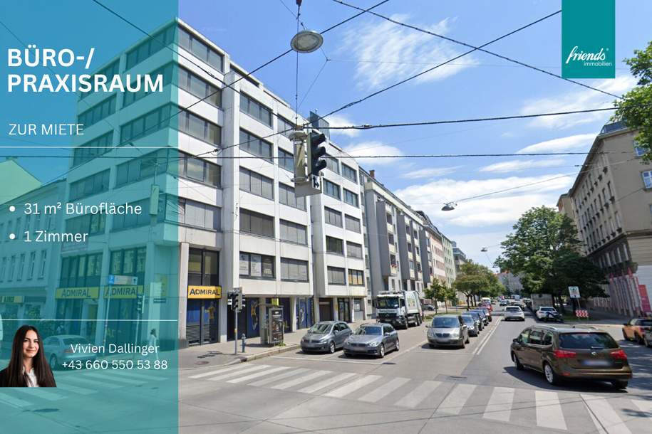31m² Büroraum, Gewerbeobjekt-miete, 627,58,€, 1100 Wien 10., Favoriten