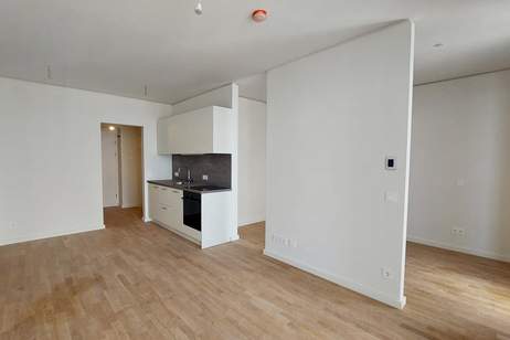 Erstbezug – TOWER HOMES mit Rooftop Pool & Sauna bei U1 Kagran, Wohnung-miete, 735,00,€, 1220 Wien 22., Donaustadt