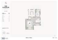 2-Zimmer-Wohnung mit großzügiger Terrasse und moderner Raumaufteilung