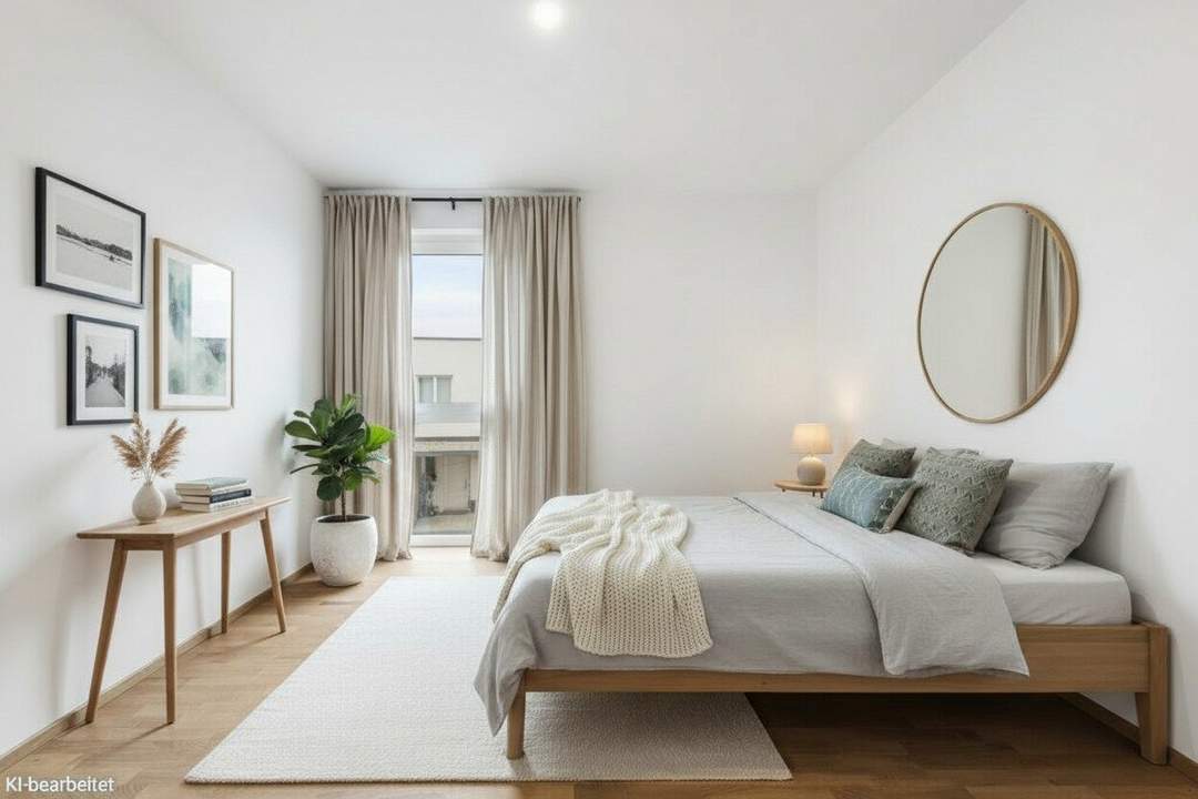 PROVISIONSFREI! Großzügig geplante 2-Zimmer-Wohnung mit Sonnenlogia | Bezugsfertig