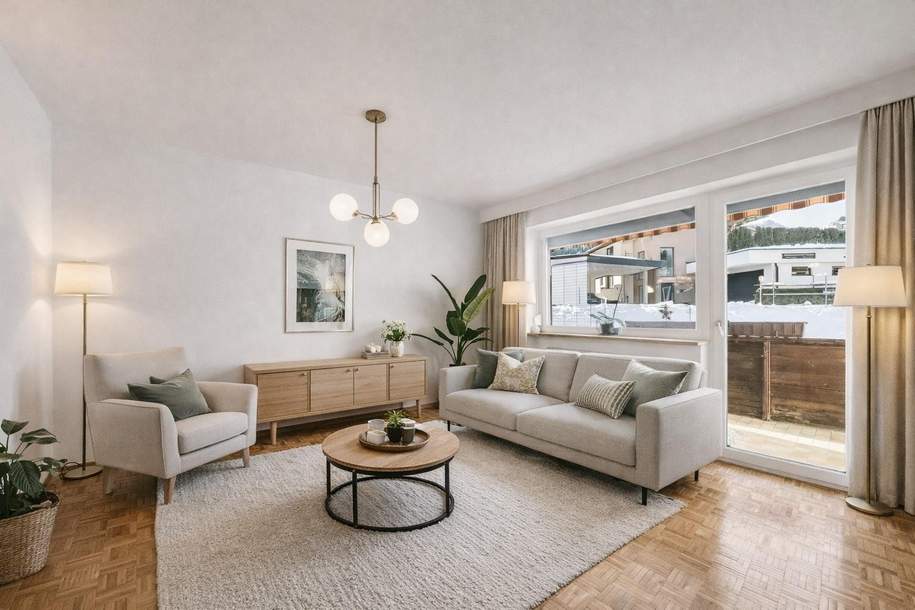 Ruhige 3-Zimmerwohnung in sonniger Lage, Wohnung-kauf, 325.000,€, 6391 Kitzbühel