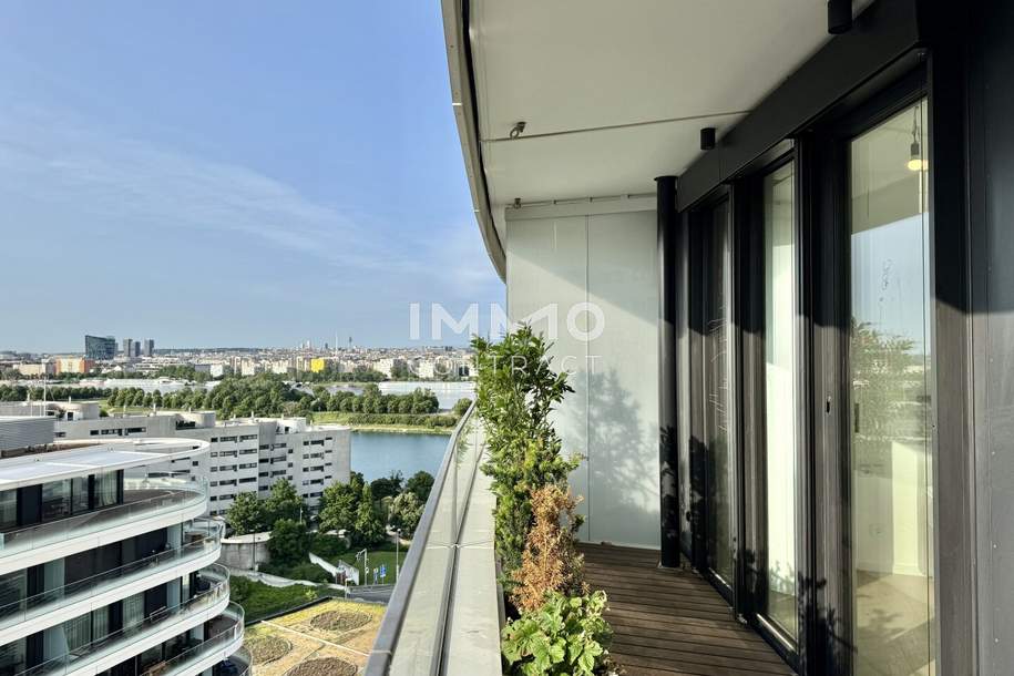 DANUBEFLATS: 2 Zimmer Wohnung inkl. Gym, Pool und Wellness, Wohnung-kauf, 590.000,€, 1220 Wien 22., Donaustadt