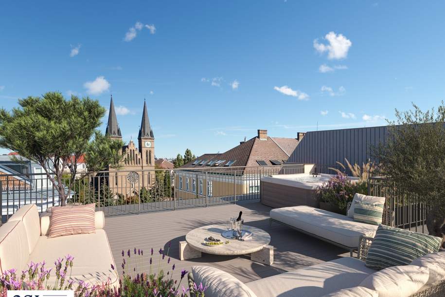 The Anthony: Penthouse mit Terrasse &amp; Dachterrasse - Ihr Traum vom luxuriösen Leben über den Dächern der Stadt, Wohnung-kauf, 1.568.000,€, 1180 Wien 17., Hernals