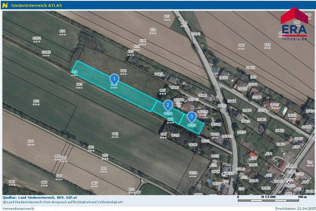 2125 Neubau - Grundstücke ab ca. 700m² zu verkaufen