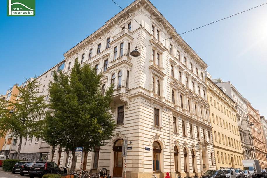 Begehrte Stadtwohnung (sanierungsbedürftig) im traumhaften Gründerzeithaus - Einkaufsmeile "Mariahilfer Straße" ums Eck - U-Bahn U3, Wohnung-kauf, 179.900,€, 1060 Wien 6., Mariahilf