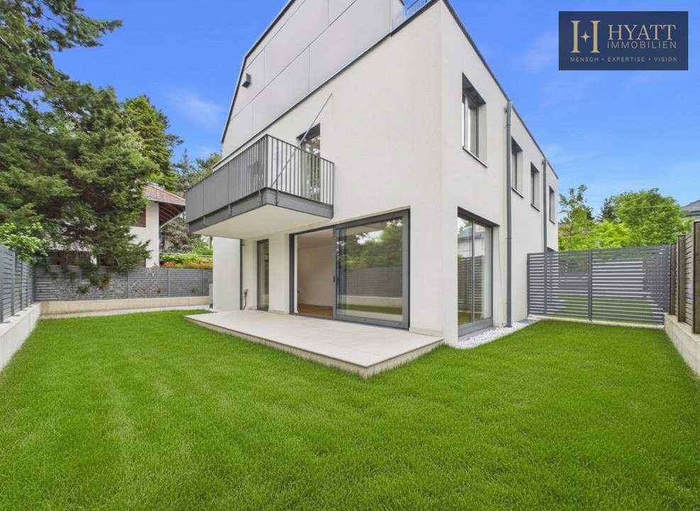 Exklusive Doppelhaushälfte in Bestlage von Hietzing – Erstbezug mit Eigengarten, Terrassen &amp; Luftwärmepumpe