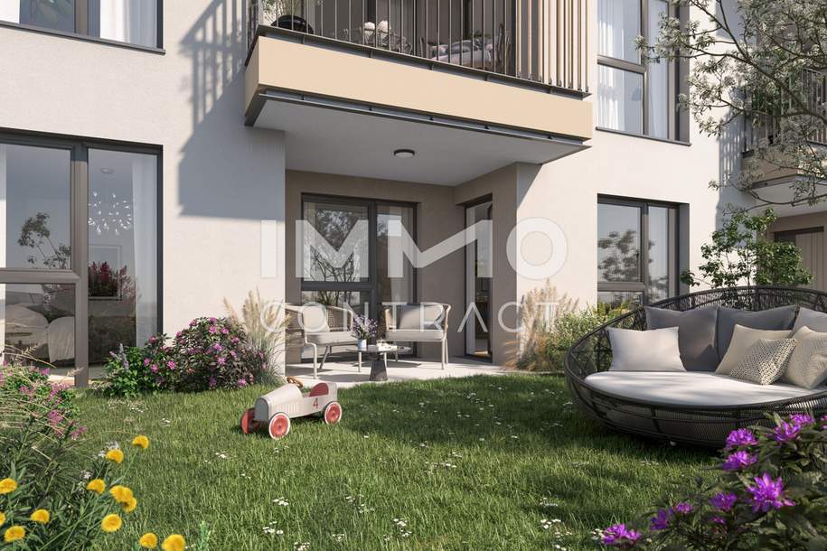 Perfekt geschnittene 3-Zimmer Whg. mit privaten Garten, Provisionsfrei!, Wohnung-kauf, 279.900,€, 3200 Sankt Pölten(Land)