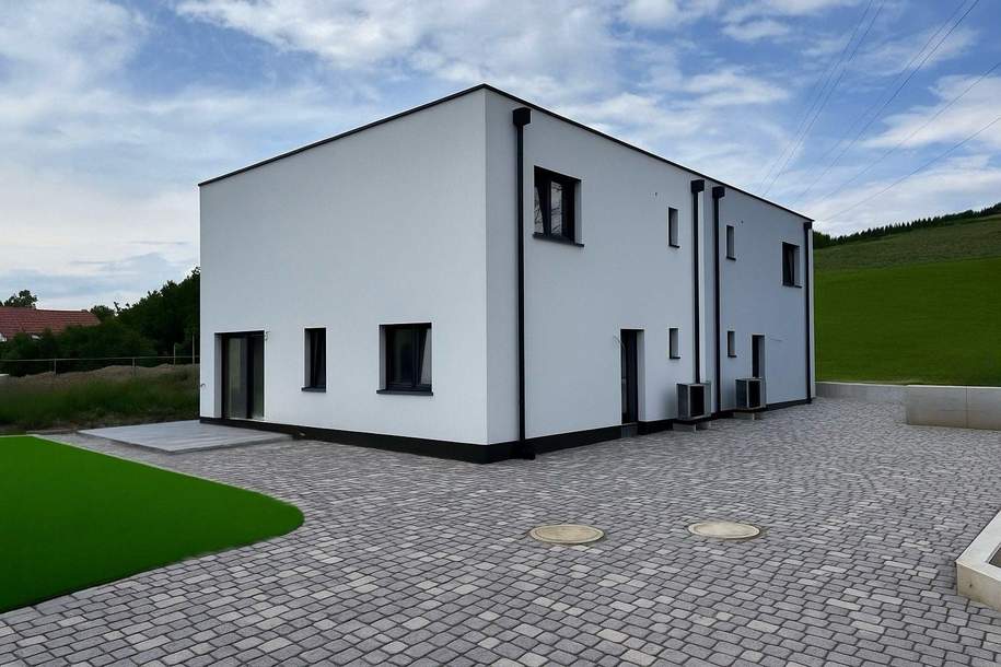 Neubau-Doppelhaus-Hälfte mit 4 Schlafzimmern!, Haus-kauf, 369.000,€, 3150 Sankt Pölten(Land)