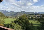 ZU MIETEN! 2-Zimmer-Wohnung mit Kachelofen und herrlichem Balkon in sonniger Ruhelage von Bad Ischl!