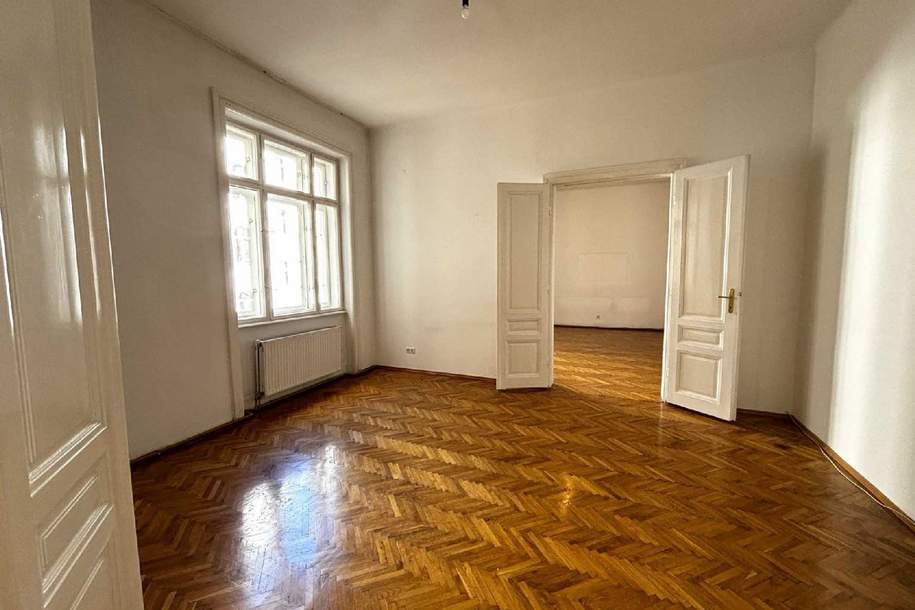 Großzügiger Wiener Altbau mit 4 Zimmern und Balkonoption, Wohnung-kauf, 729.000,€, 1030 Wien 3., Landstraße