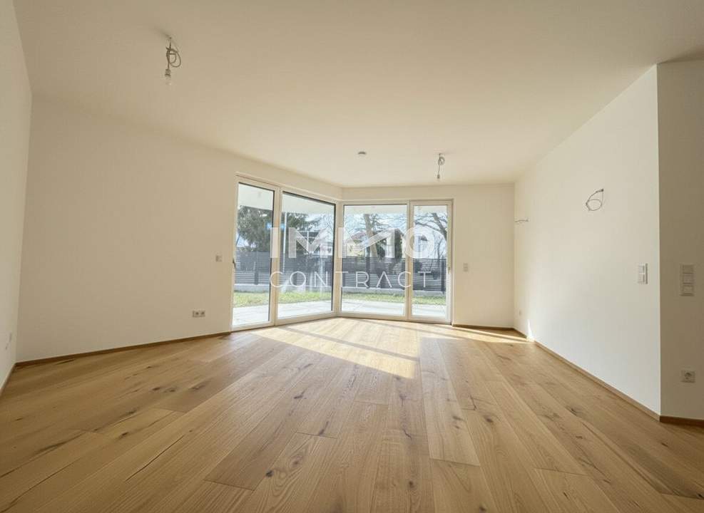 Familienresidenz beim Marchfeldkanal – 4-Zimmer-Erstbezug mit eigenem Gartenparadies