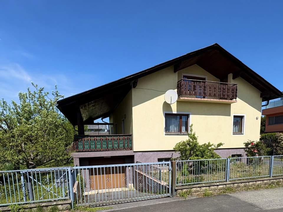Haus in Liebenau: Sackstraßenlage, 1.100 m² Grund, Garage, voll unterkellert, sofort beziehbar!