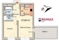 Moderne, vermietete 2-Zimmer-Wohnung mit Balkon &amp; Tiefgarage