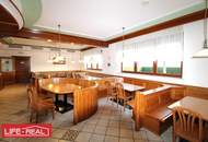 Gasthaus / Restaurant in Aussichtslage mit Gastgarten zu verpachten: optional Festsaal, Zimmer, Eisstockbahn