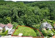 Villenbaugrund (aufgeschlossen!) mit 962 m² in Weidlinger Ruhelage